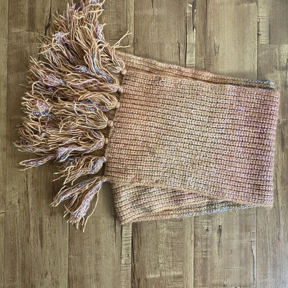 Women’s Anthropologie Scarf‎ Size 22x80 Orange